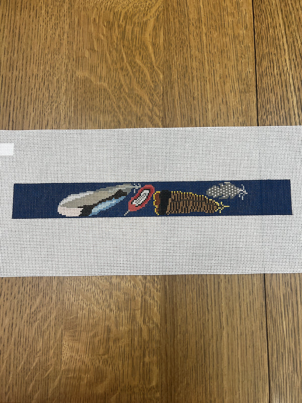 Game Bird Feathers Key Fob