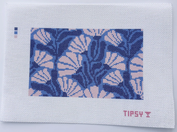 Pink and Blue Blooms Purse Insert