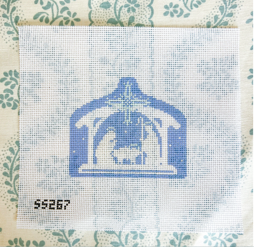 Blue and White Nativity