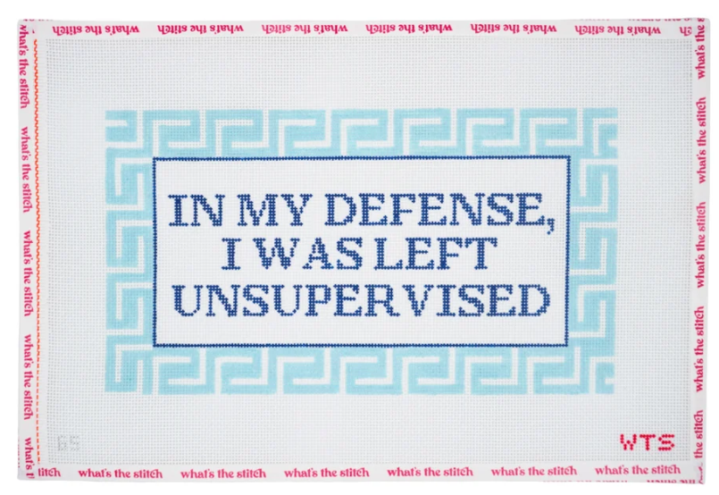 In my defense...