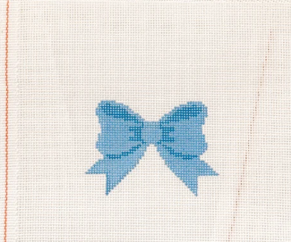 Aesthetic Blue Bow