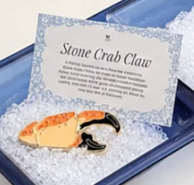 Stone Crab Claw Needle Minder