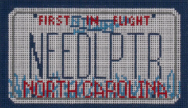 North Carolina License Plate