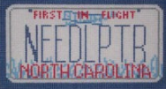 NC License Plate