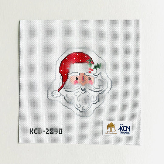 Santa Head Ornament