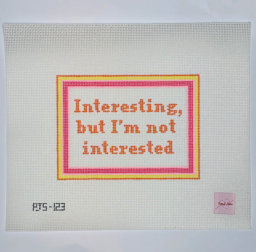 Interesting, Not Interested