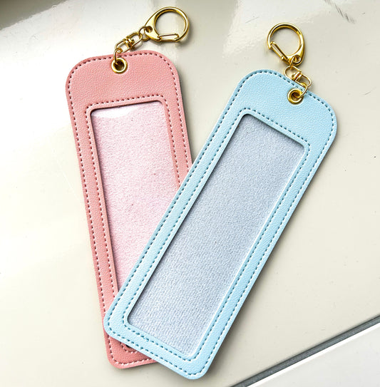 Self Finishing Bookmark - Blue