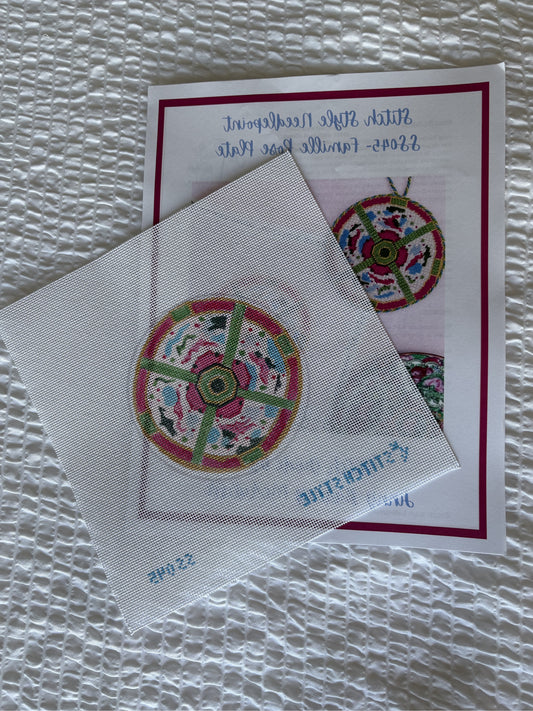 Famille Rose Plate