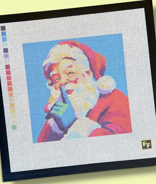 Colorful Creations Santa