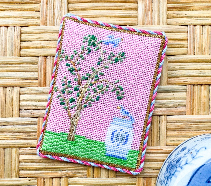Chinoiserie Silk Screen
