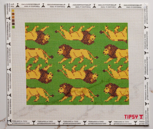Green Lion Canvas