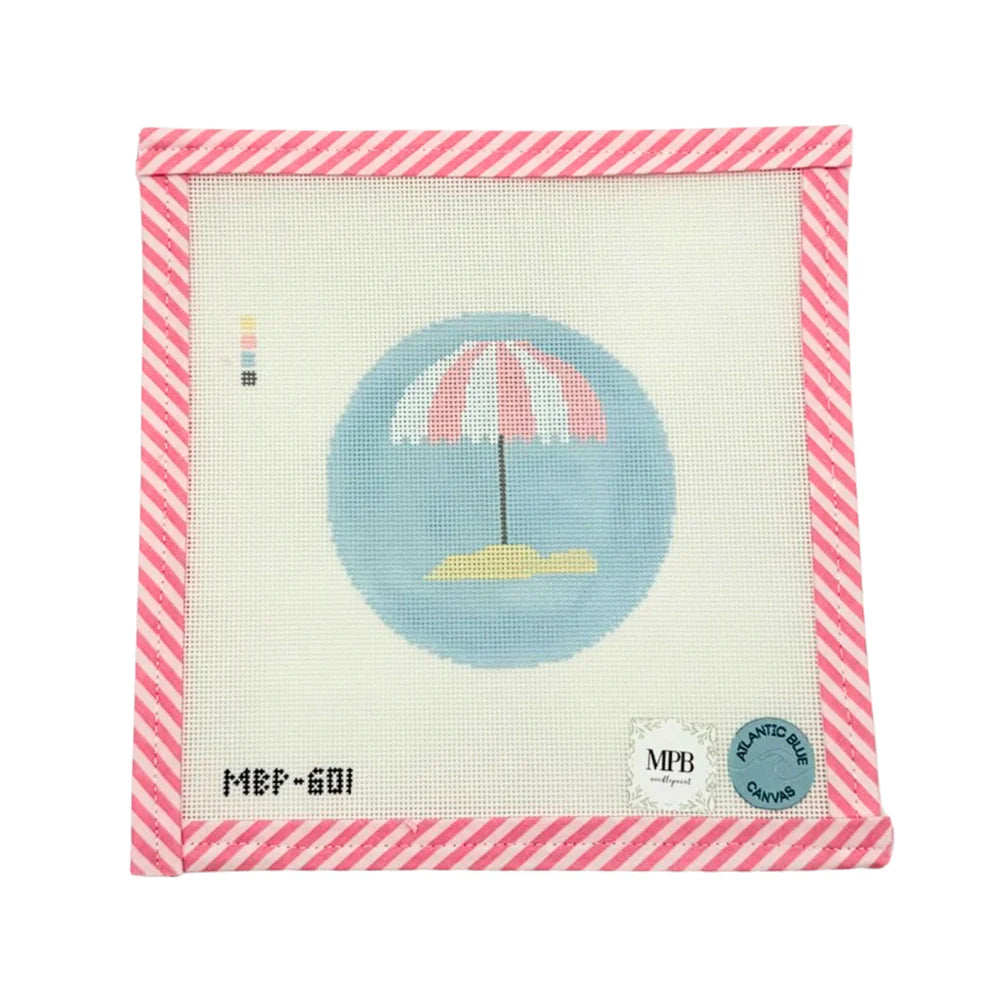 Pink Beach Umbrella