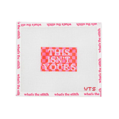This Isn't Yours Luggage Tag
