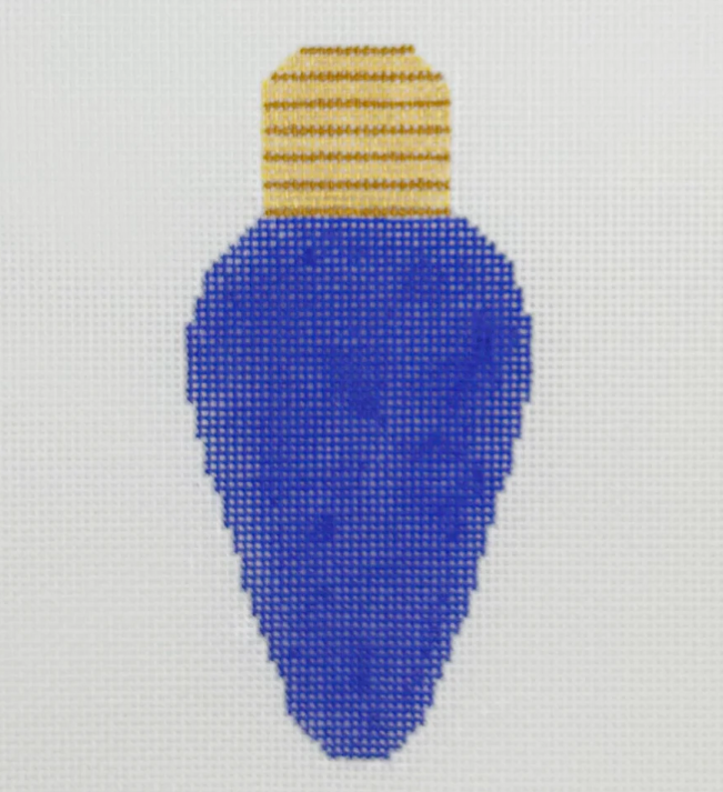 Blue Christmas Bulb