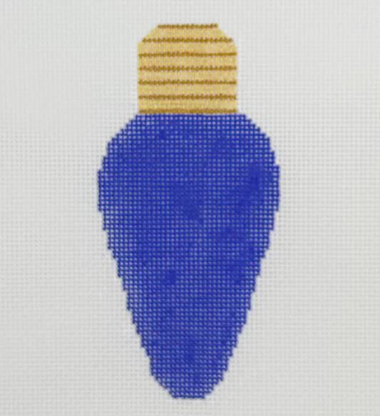 Blue Christmas Bulb