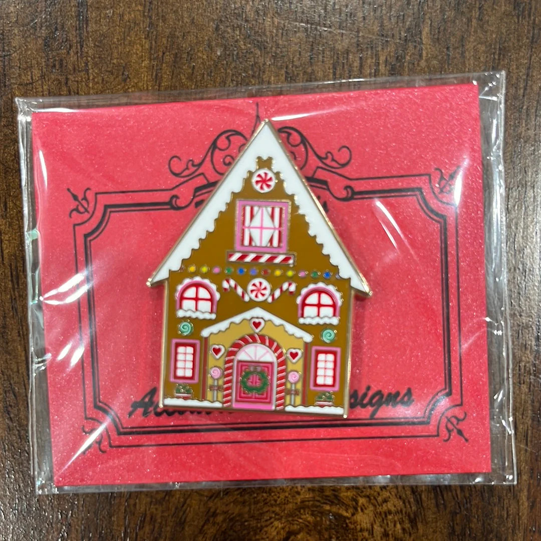 Gingerbread House Needle Minder