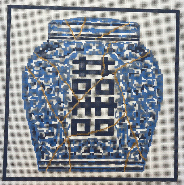 Kintsugi Ginger Jar
