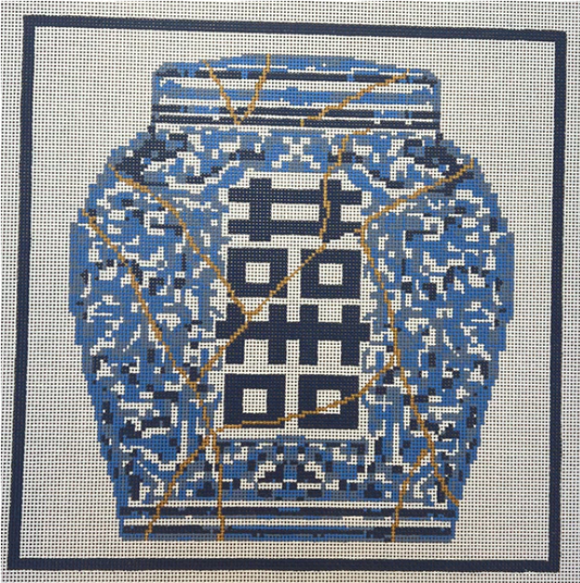 Kintsugi Ginger Jar