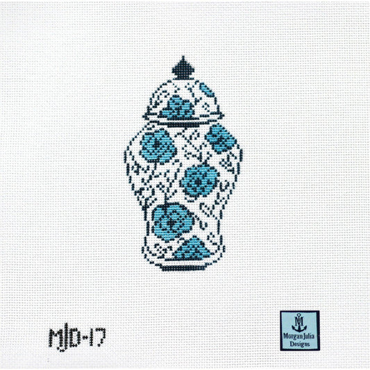 Blue and White Ginger Jar