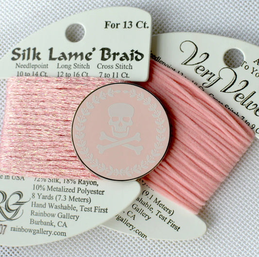 Pink Jolly Roger Needle Minder